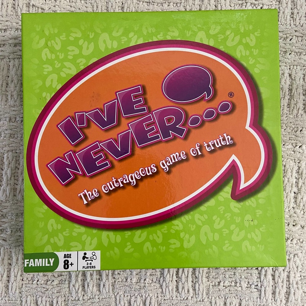 I've Never...The Outrageous Game of Truth (the perfect sleepover game) Like New